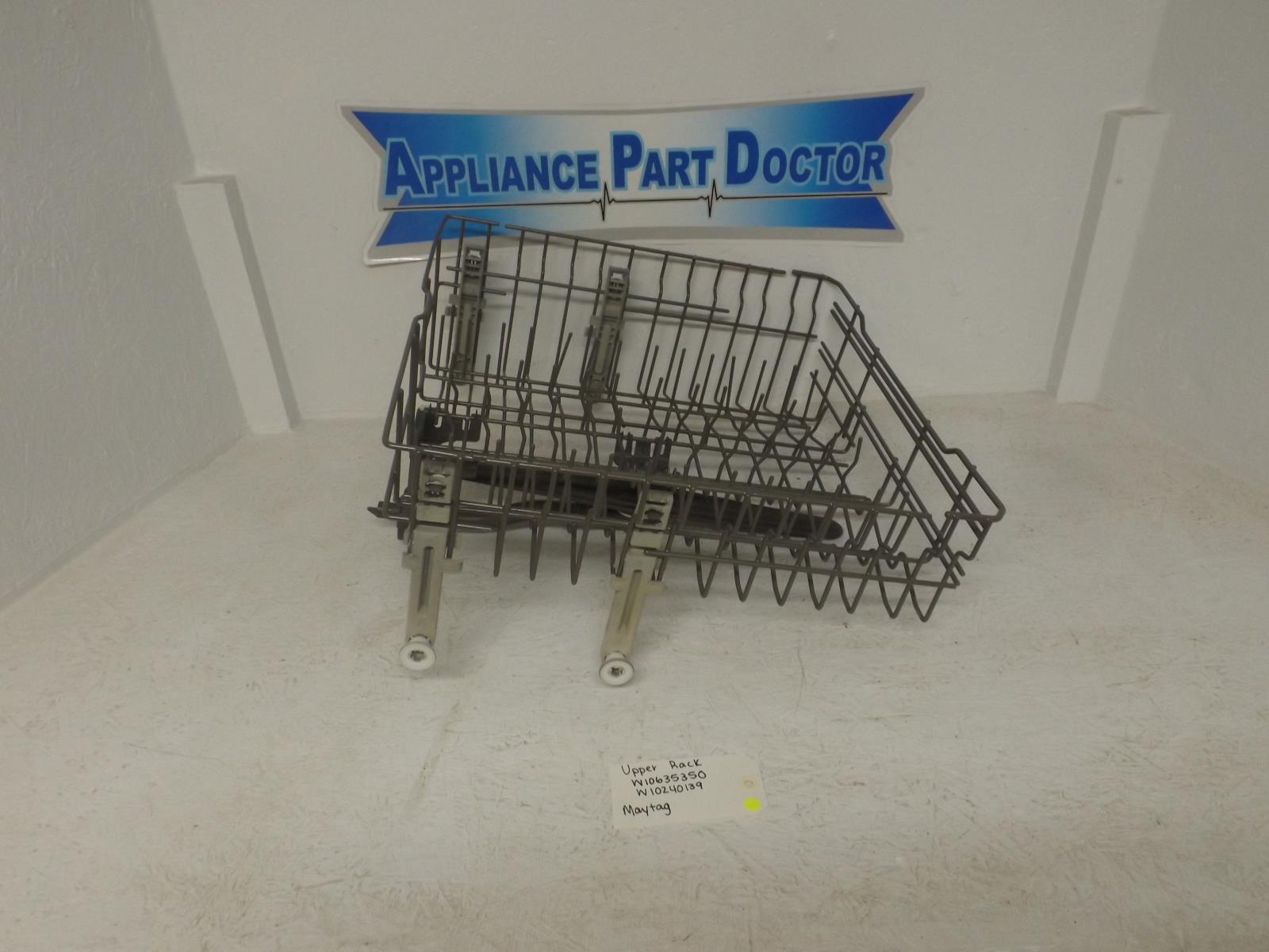 Maytag Dishwasher W10635350 W10240139 Upper Rack (Used) Maytag Dishwasher W10635350 W10240139 Upper Rack (Used)